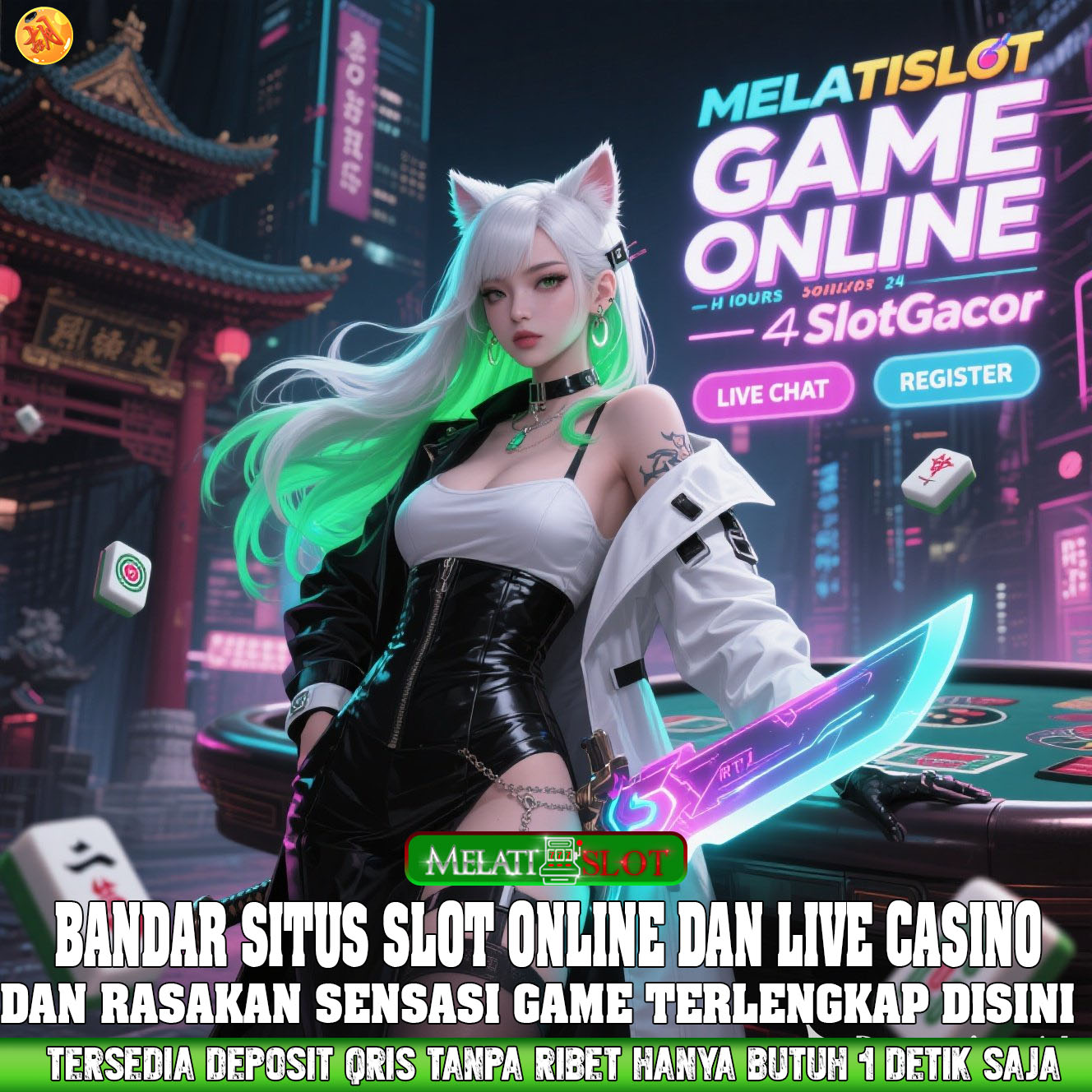 MELATISLOT Slot Online Anti Rungkad Lengkap RTP Maksimal